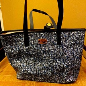 Michael Kors Navy Ditsy floral bag!
